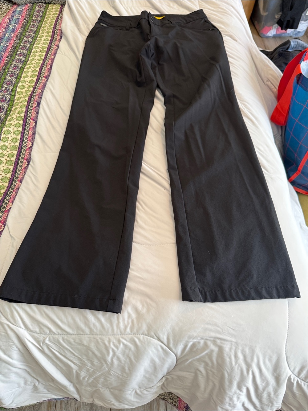 Lole Women's Black Wide-Leg Pants